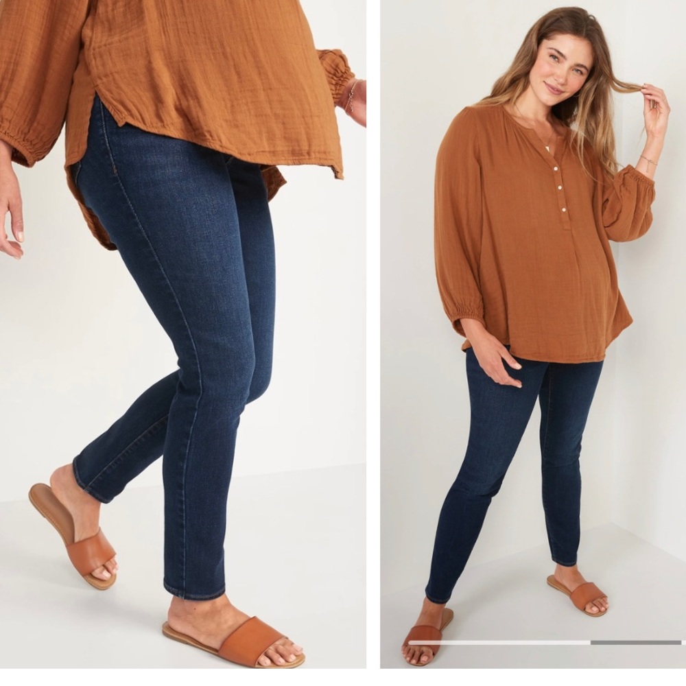 Old Navy Maternity Full Panel Pop Icon Skinny Jeans